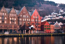 Norway Bergen waterfront