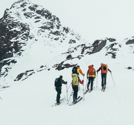 Norway Lyngen Alps skiing