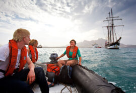 Oosterschelde anchored Cape Verde