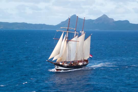 Oosterschelde ocean sailing underway
