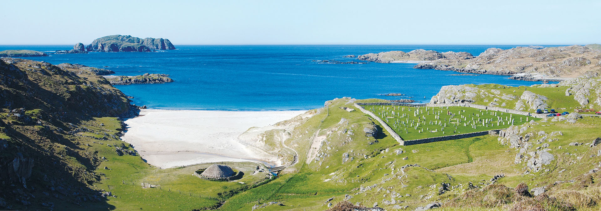 Outer Hebrides Harris Panorama
