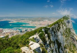 Sailing the Gibraltar Strait from Portugal to Spain
