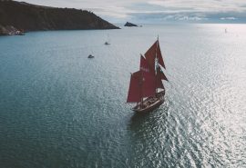 Pilgrim-aerial-fullsail-backview