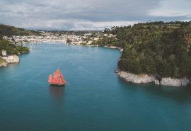 Pilgrim of Brixham sailing out of Dartmouth