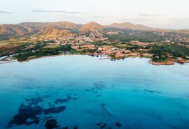 Porto San Paolo, Sardinia, Italy coastline