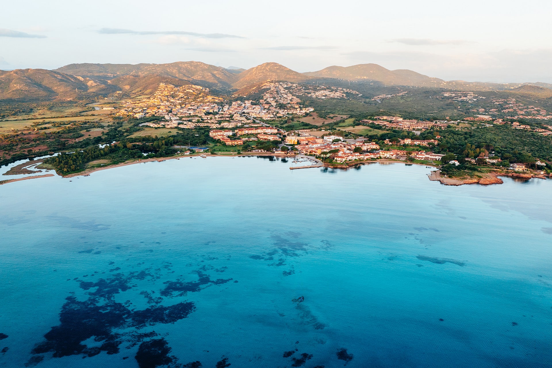 Porto San Paolo, Sardinia, Italy coastline
