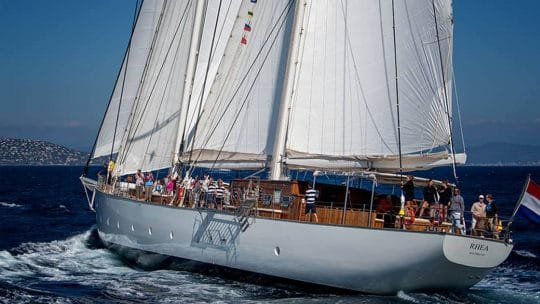 Rhea stern sailing