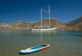 Rhea anchored Corfu