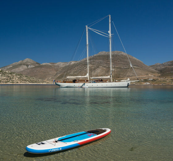 Rhea anchored Corfu