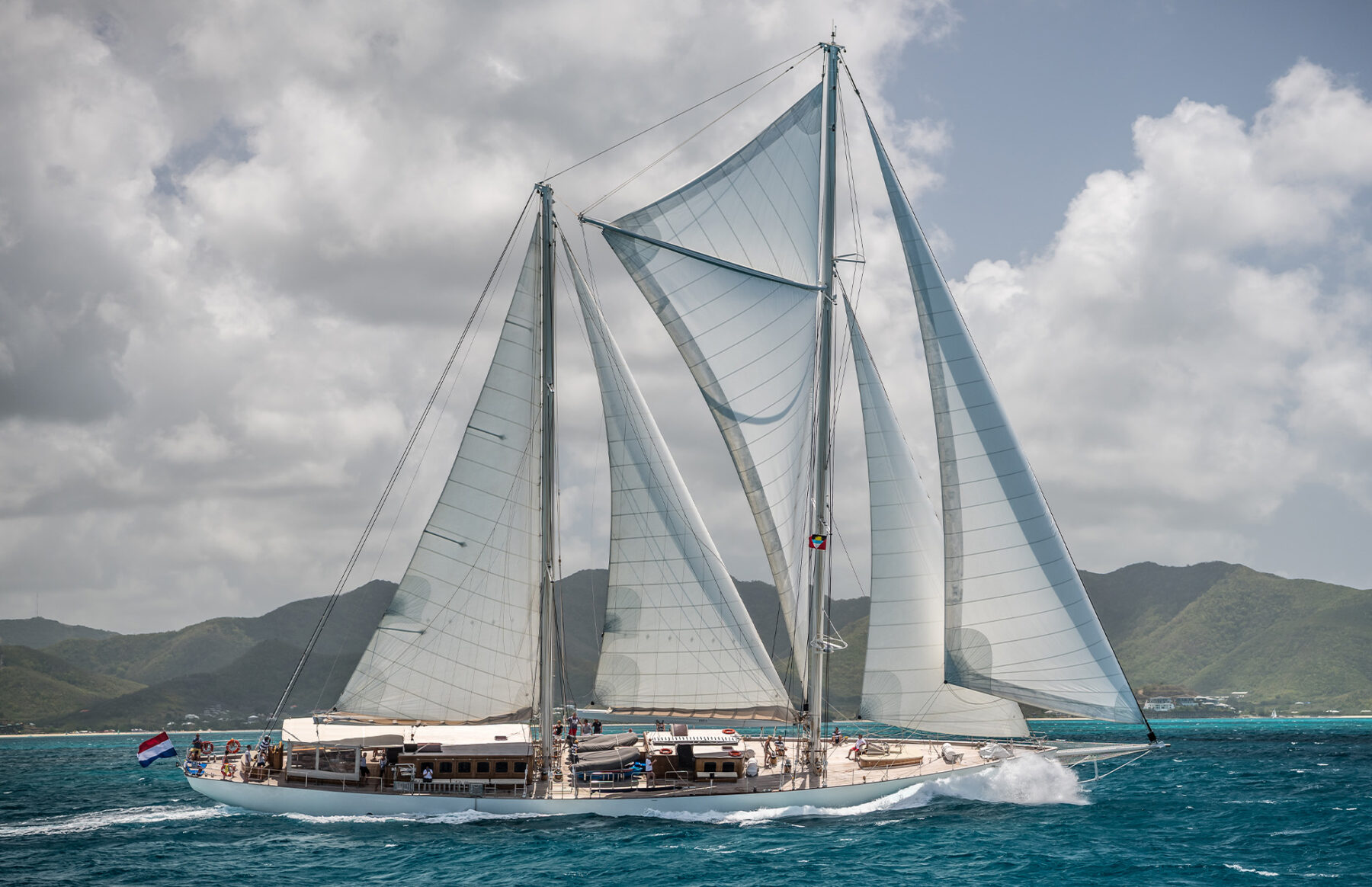 sailing yacht rhea