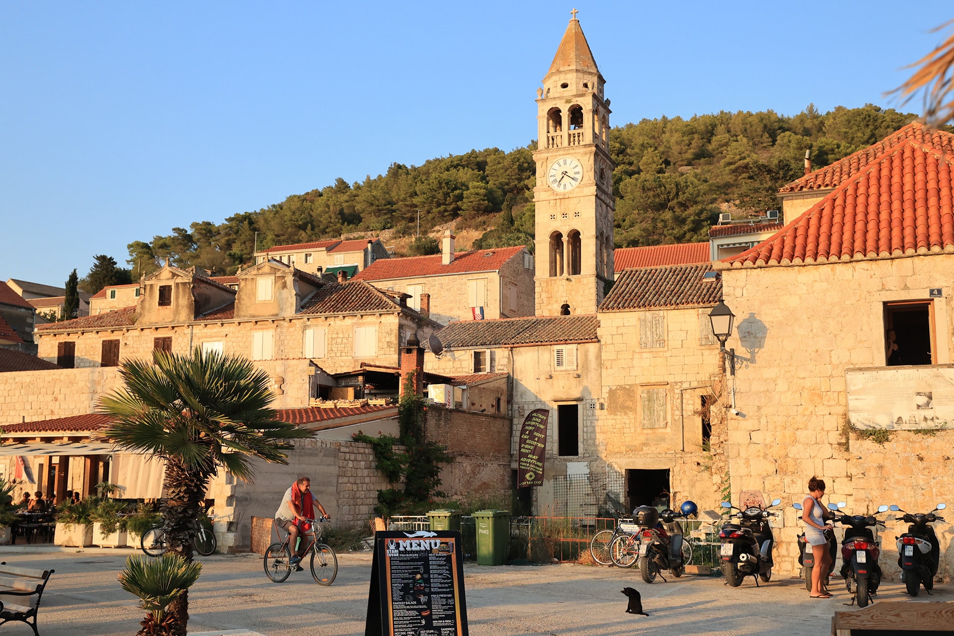 SC Croatia view in trogir old town