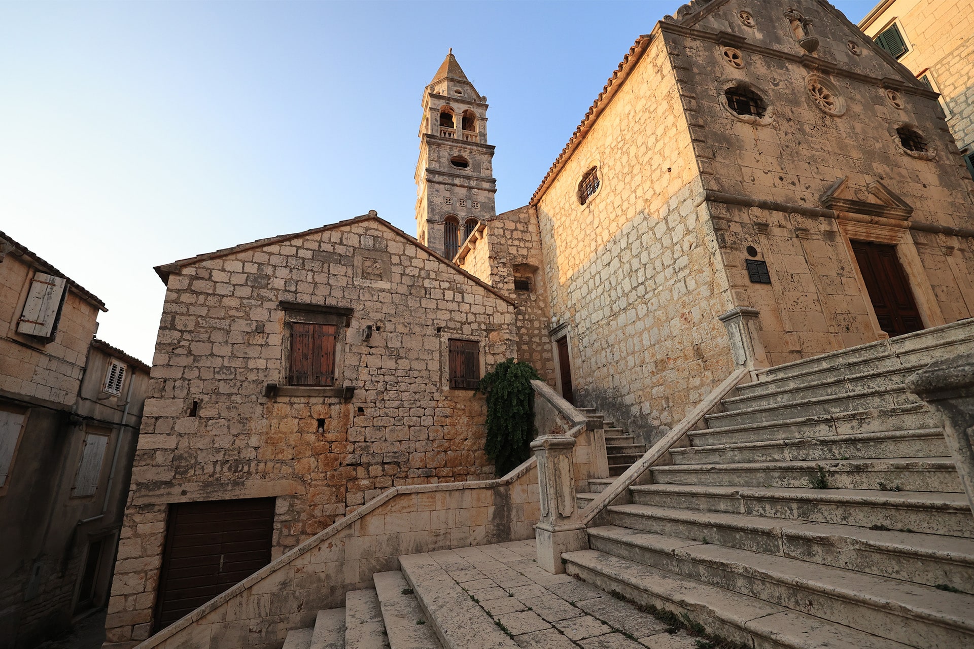 SC Old town in Trogir, Croatia