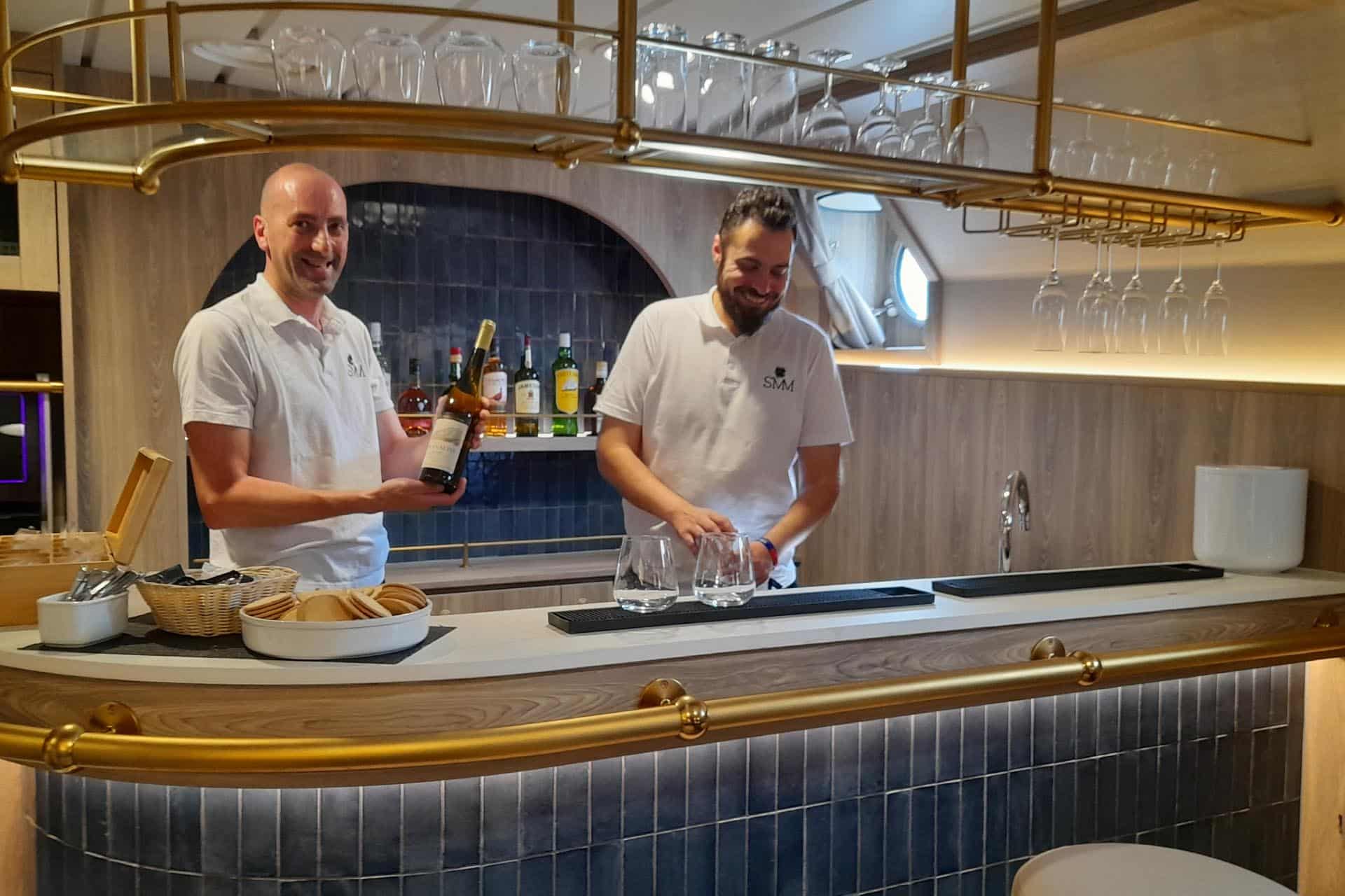 Santa Maria Manuela Bar onboard