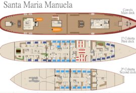 Santa Maria Manuela Deck Plan
