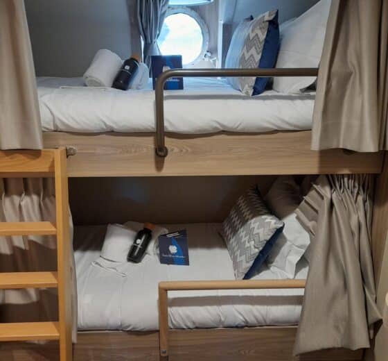 Santa Maria Manuela Twin Bunk Communal Cabin
