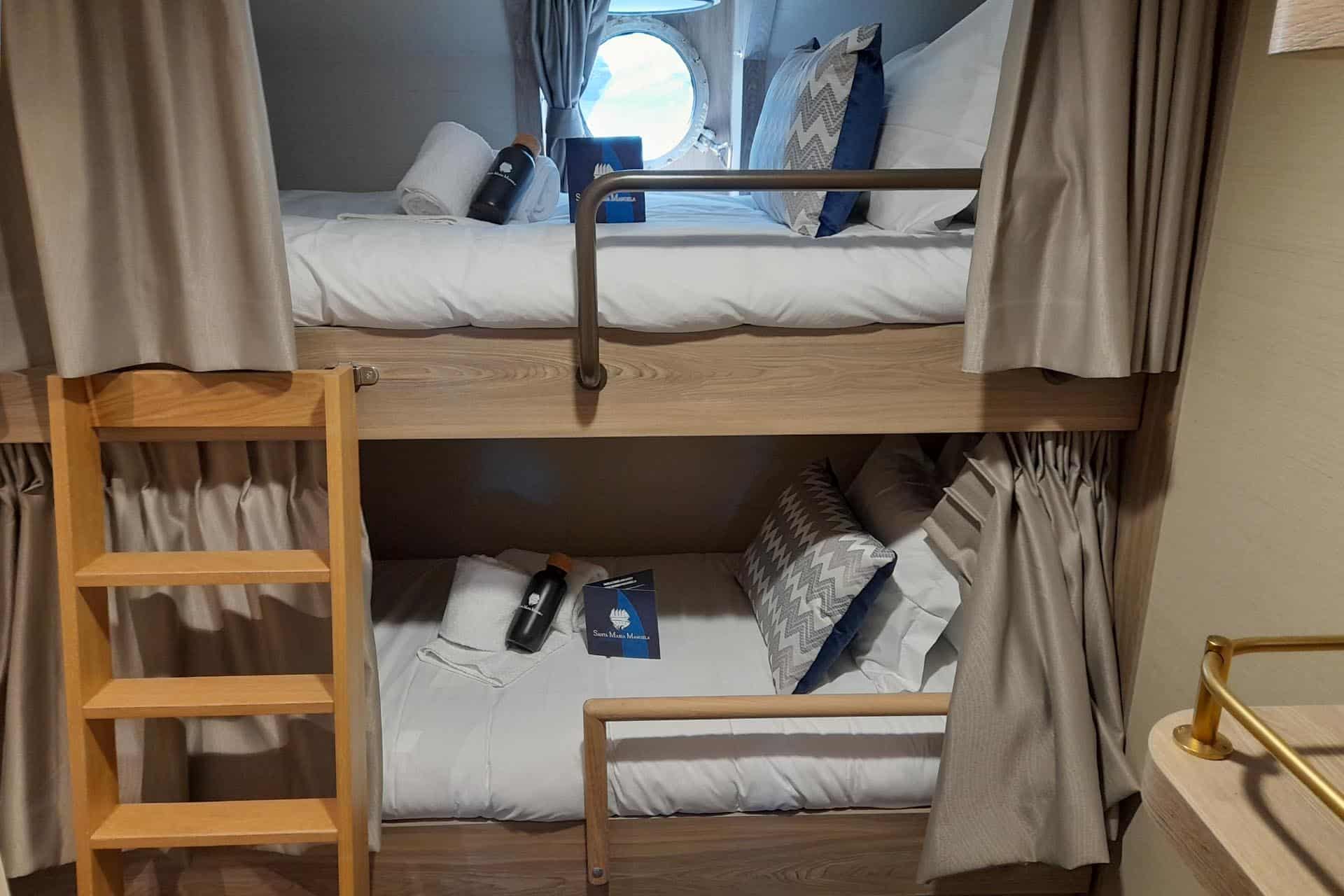 Santa Maria Manuela Twin Bunk Communal Cabin