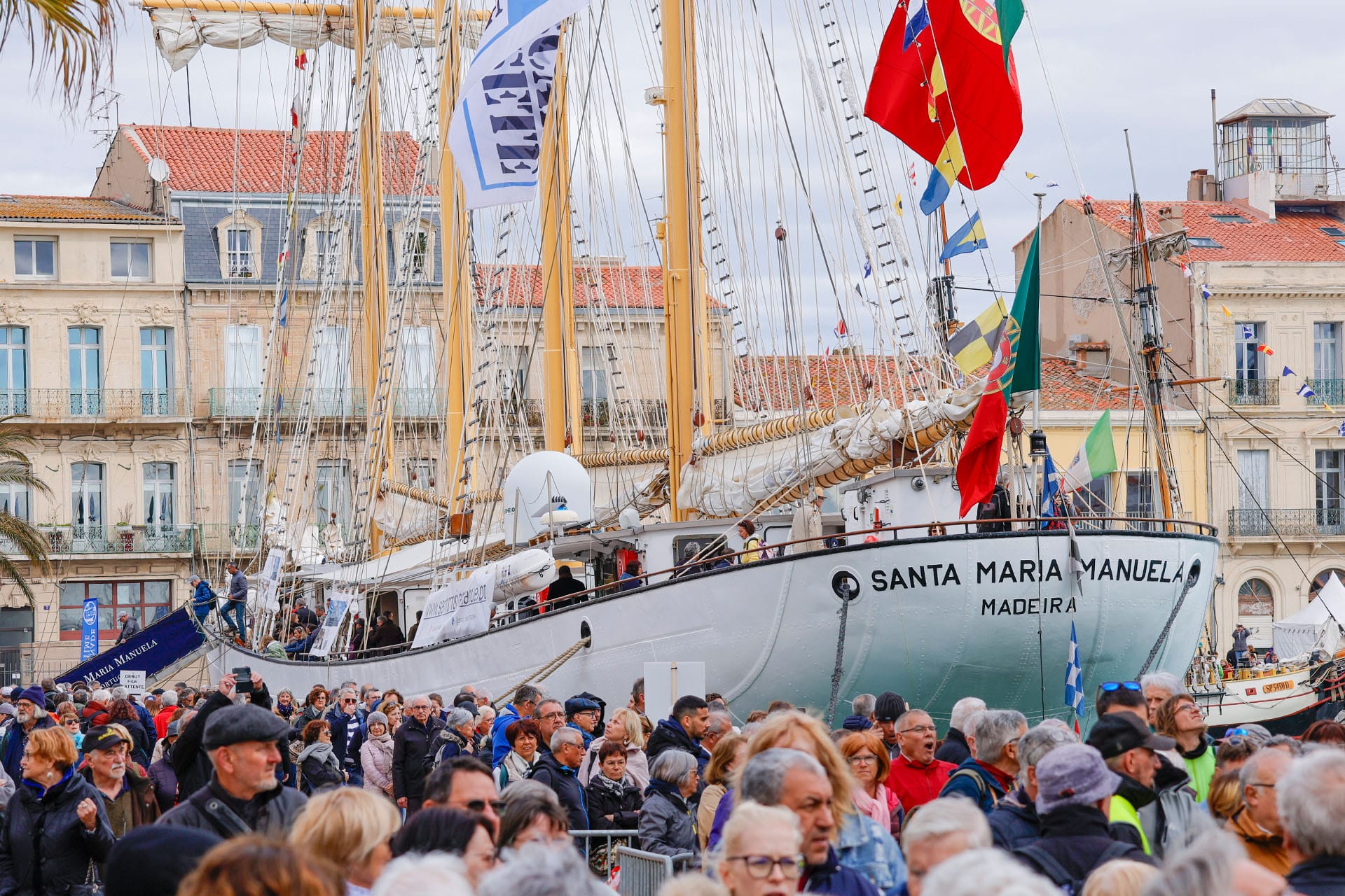 Santa Maria Manuela at the escale à sète festival, France
