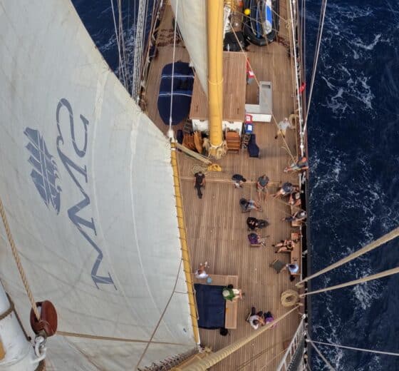 Santa Maria Manuela deck from above