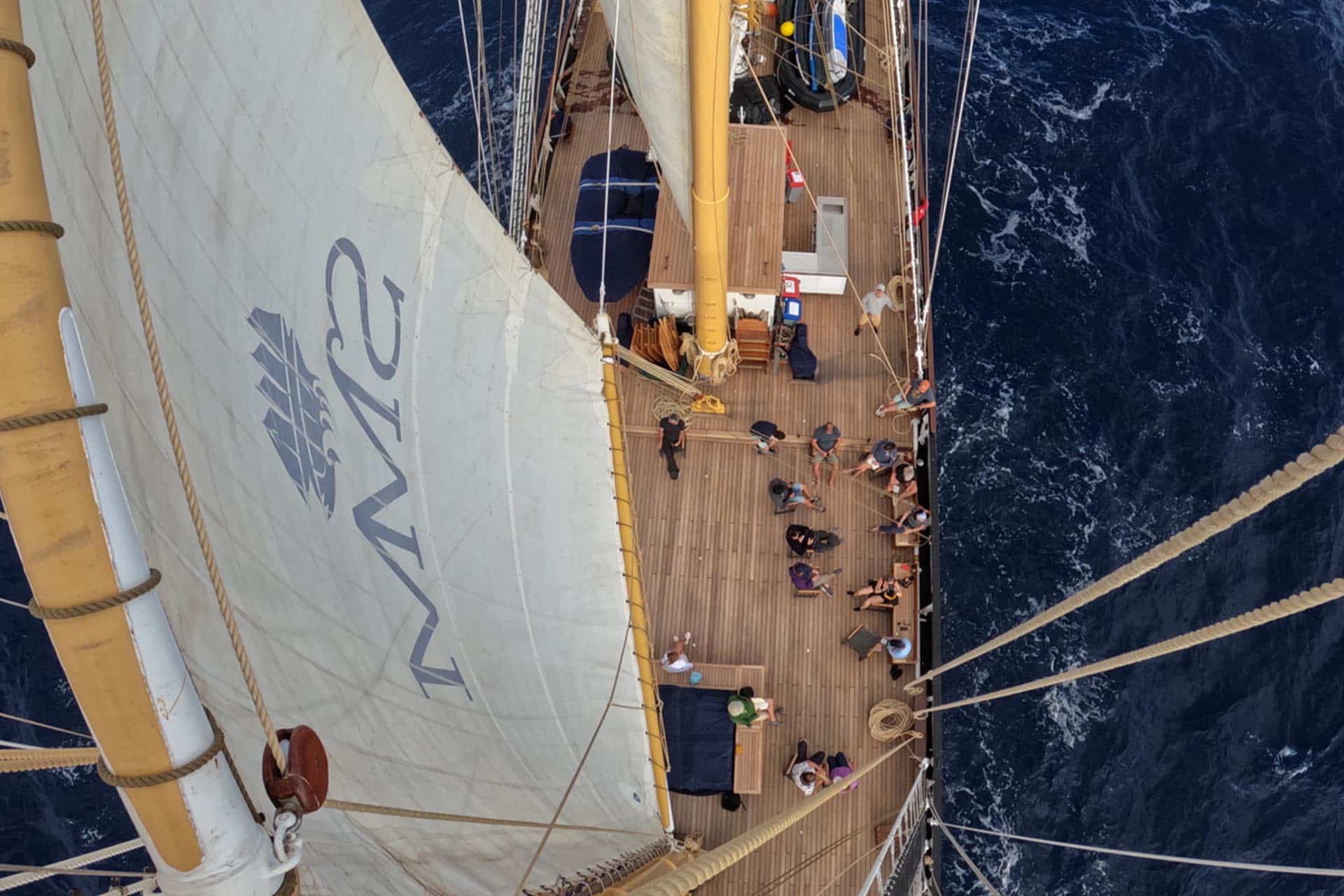 Santa Maria Manuela deck from above