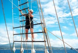 Santa Maria Manuela guests climbing rig