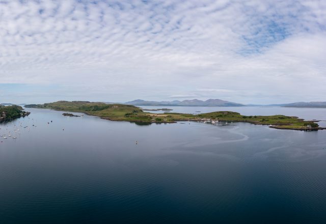 Scotland-Kerrera-Oban-Mull-aerial