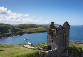 Scotland-Kerrera-castle-sailing