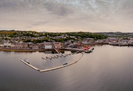 Scotland-Oban-North-Pier-Aerial