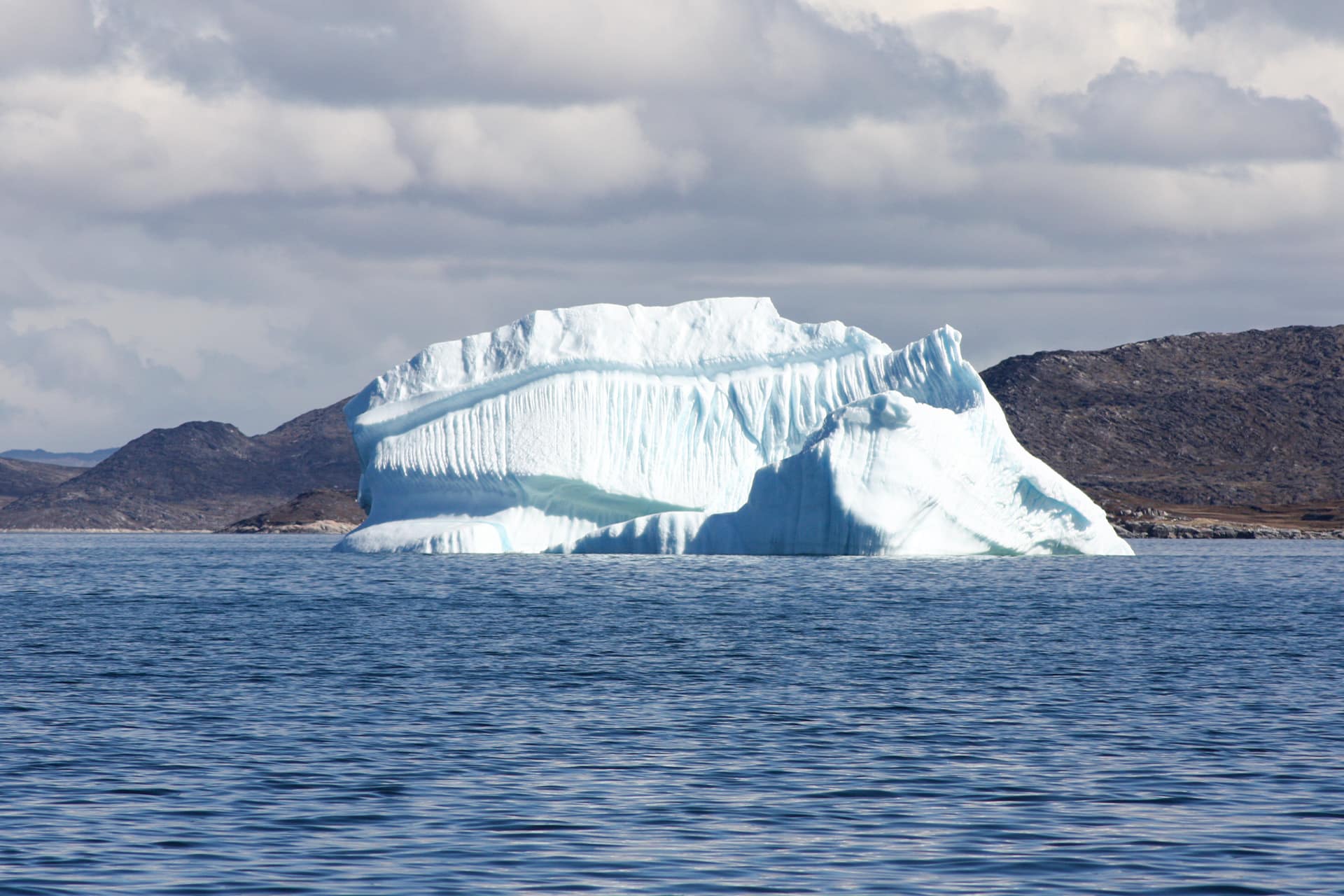 Sea Dragon view of iceberg in Ilulissat Icefjord, Greenland