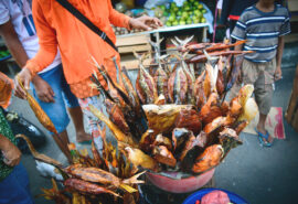 Sea Trek market stall fish