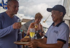Sea Trek welcome drinks