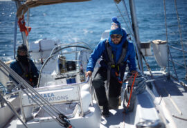 Sea dragon guest onboard sunshine sailing adventure crossing
