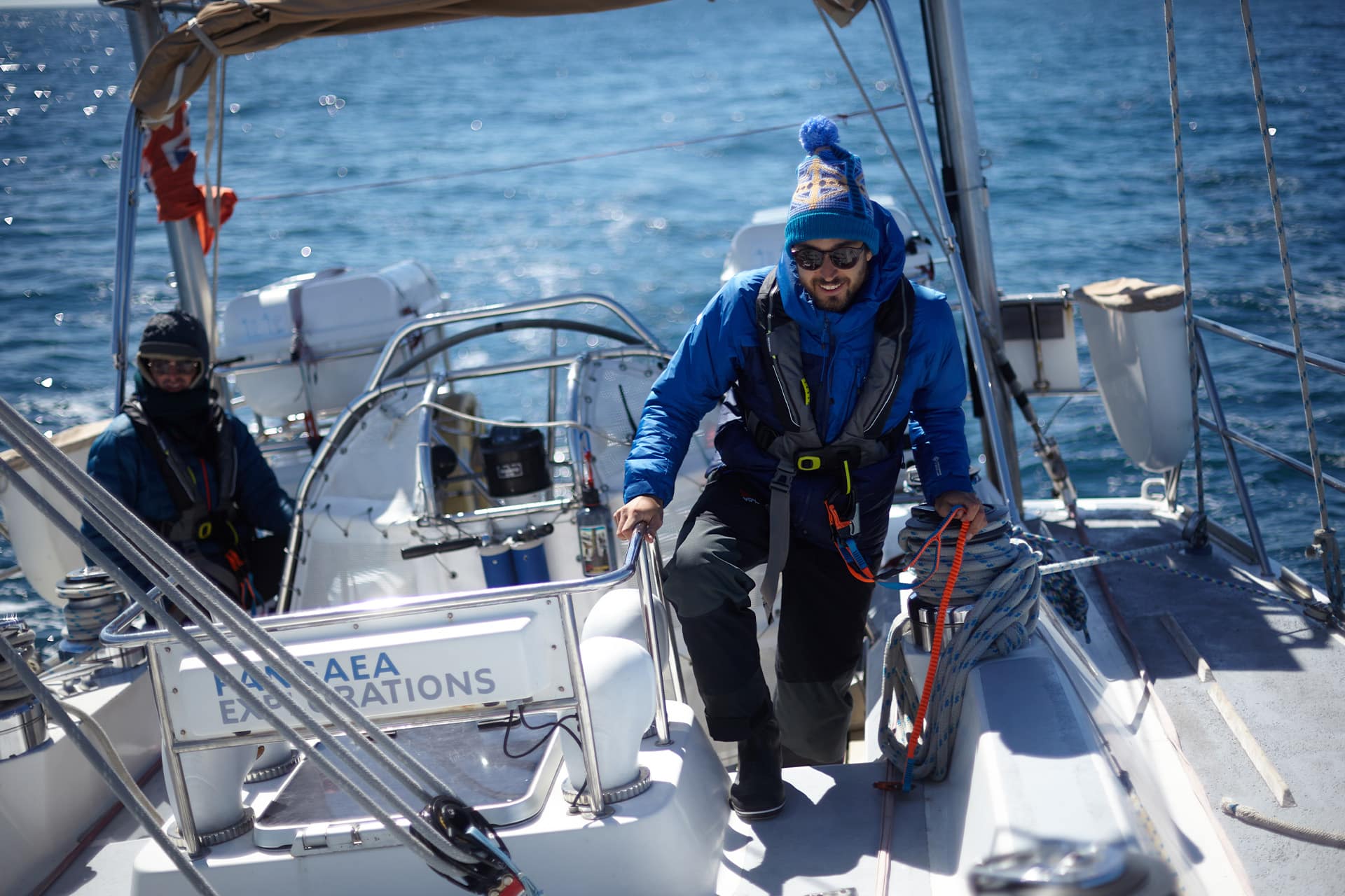 Sea dragon guest onboard sunshine sailing adventure crossing