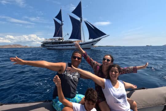 Sea trek family sailing with Katharina indonesia
