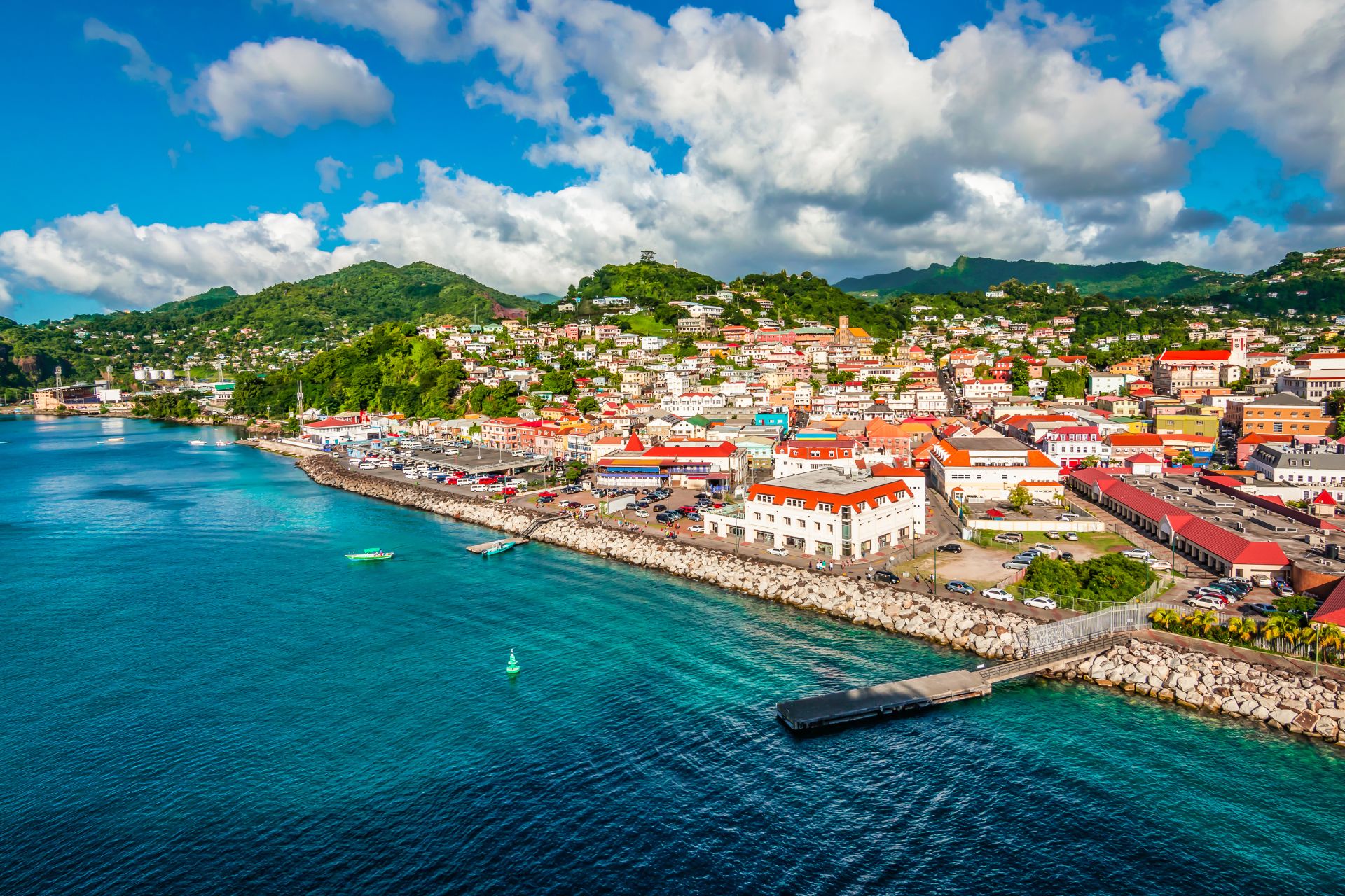 St George's Harbour, Grenada, Caribbean