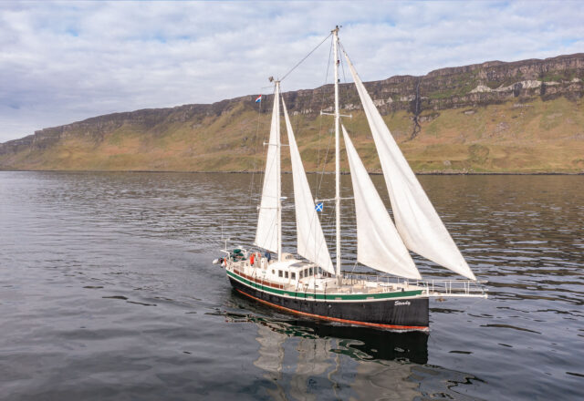 Sailing in the Hebrides; Jura and Mull