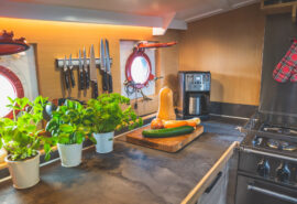 Steady galley kitchen