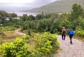 Steady guests hiking in Scotland, Great Glen Way