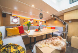 Steady saloon dining area