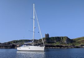 Stravaigin anchored in scotland