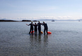 Stravaigin guests swimming scotland