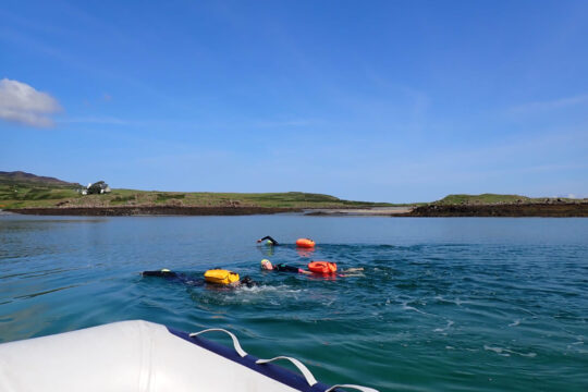 Stravaigin swimming in scotland