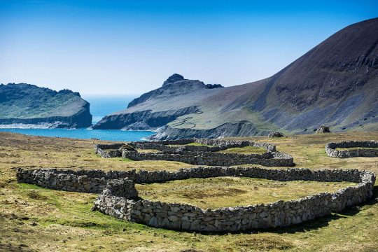 Sunny Day on St Kilda, Scotland