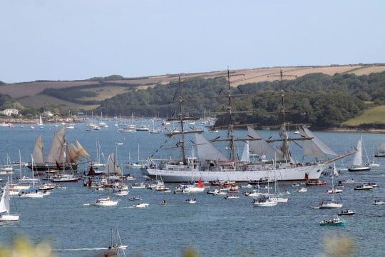 Tall Ships Race Falmouth Harbour