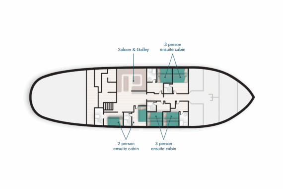 Eye of the Wind deck plan information