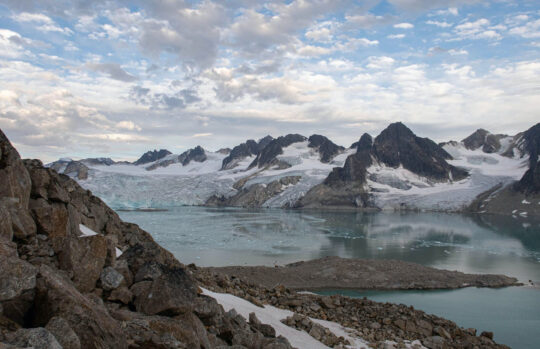 Valiente Svalbard glacier