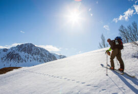 Valiente ski glacier