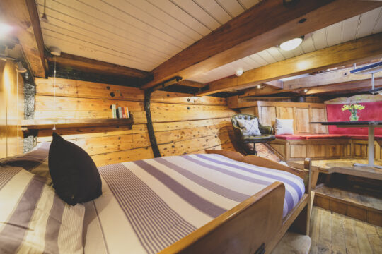 Venturesail Irene tall ship private double cabin
