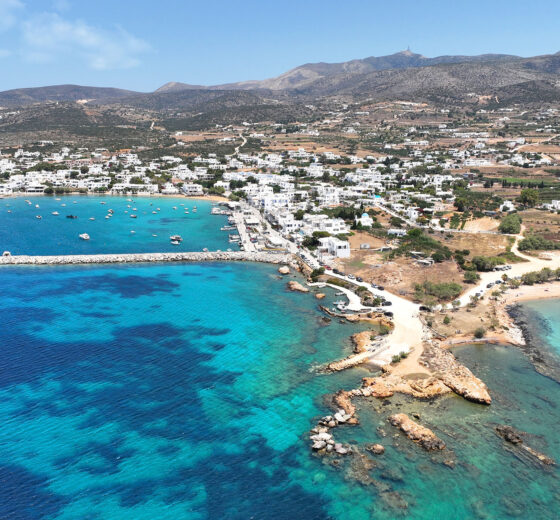 View of Paros island, Cyclades, Greece