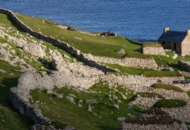 View of the water from Hirta village, St Kilda