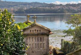 Village of Combarro, Rias Baixas, Spain